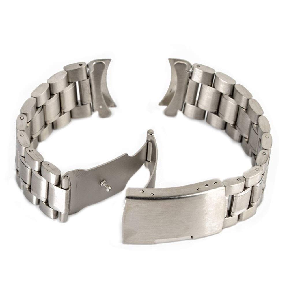 Bracelets de Montre en Acier Inoxydable Bracelets de Montre en Acier Inoxydable(Silver,22mm)