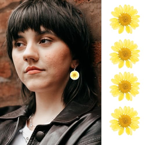 Flores Secas Pressed Natural 60pcs Para Manualidades miniatura 4