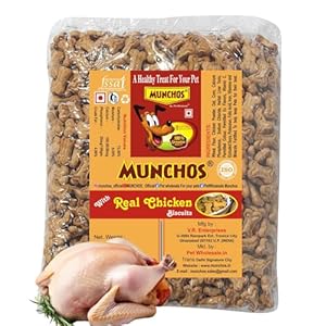 MUNCHOS Puppy Chicken Biscuits 1Kg