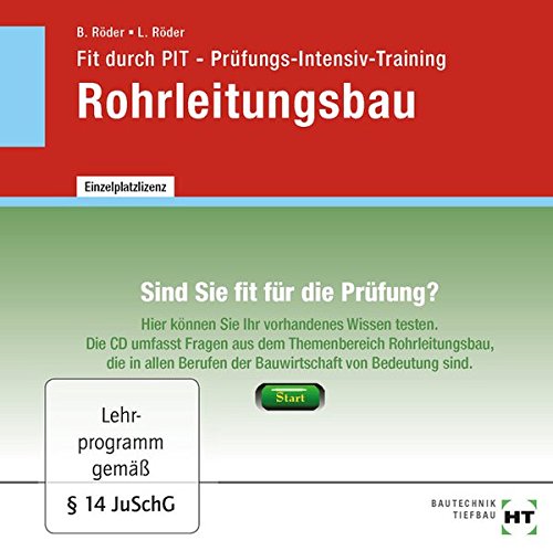 Preisvergleich Produktbild Fit für die Prüfung - Rohrleitungsbau