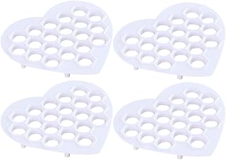 4pcs 19-hole ABS Dumpling Maker Mold for Home Cooks Kitchen