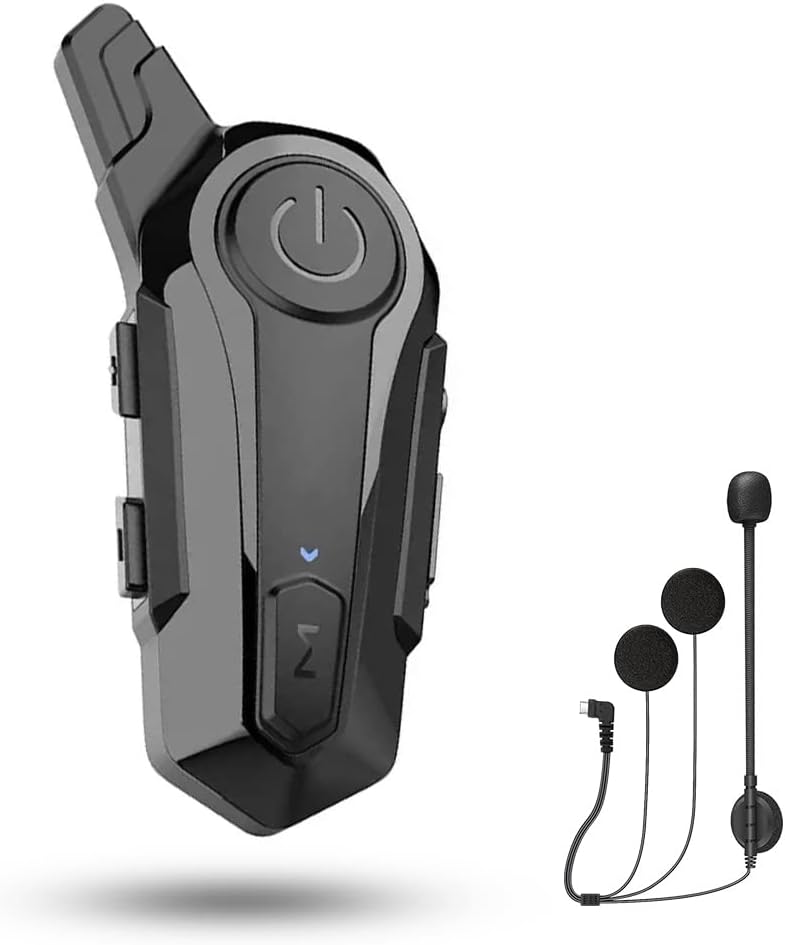 Motorcycle Bluetooth Headset,1000m Motorcycle Helmet Headset with CVC Noise
