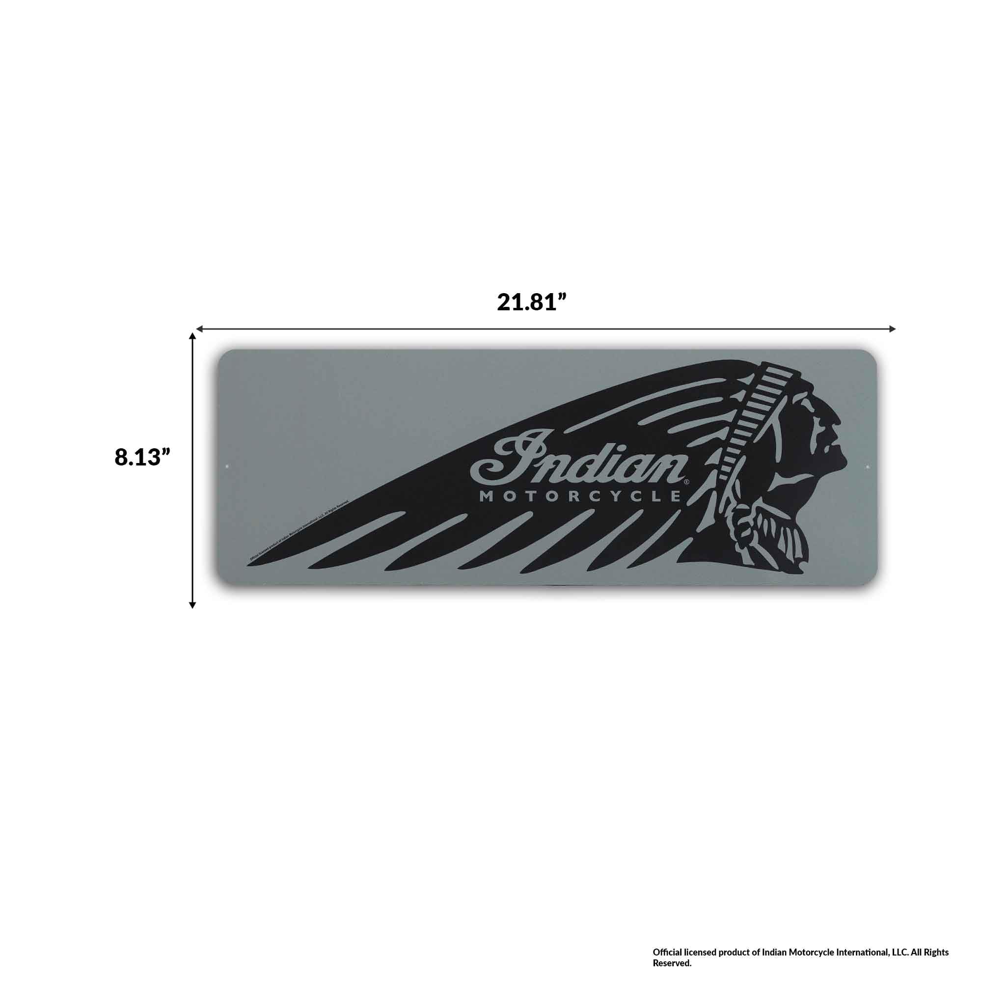 Amazon.com: Indian Motorcycle Company Headdress Metal Sign
