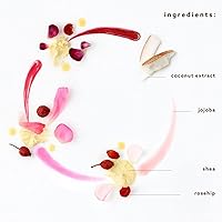 Vista 5 de Undone Beauty Lip Life - Tinte labial hidratante con punta exfoliante para una eliminación suave de la piel seca y brillo no pegajoso incoloro