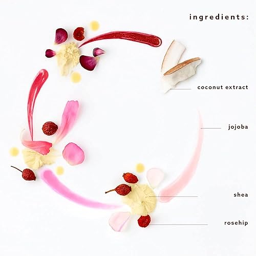 Miniatura 5 de Undone Beauty Lip Life - Tinte labial hidratante con punta exfoliante para una eliminación suave de la piel seca y brillo no pegajoso incoloro,