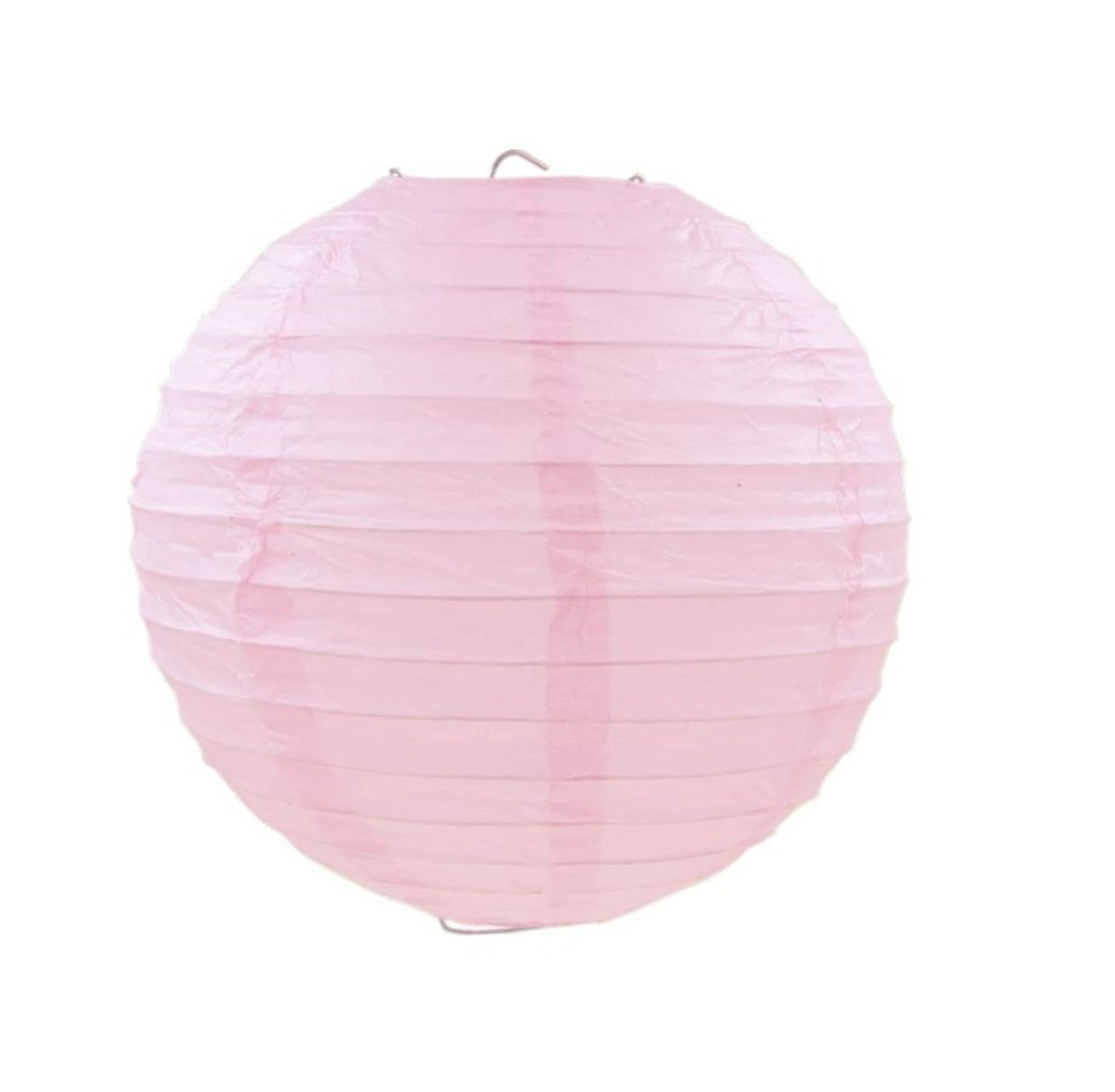 TBOP Diwali Lanterns Paper Shade Mid-Autumn Festival Decoration Wedding Celebration Pantong Handmade Lantern in Light Pink Color