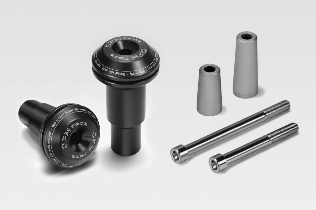 Monster 937 2021/24 - Kit Tamponi (D-0239) - Protezione Paramotore Paratelaio Anticaduta in Alluminio - Minuteria Inclusa - Accessori De Pretto Moto (DPM Race) - 100% Made in Italy
