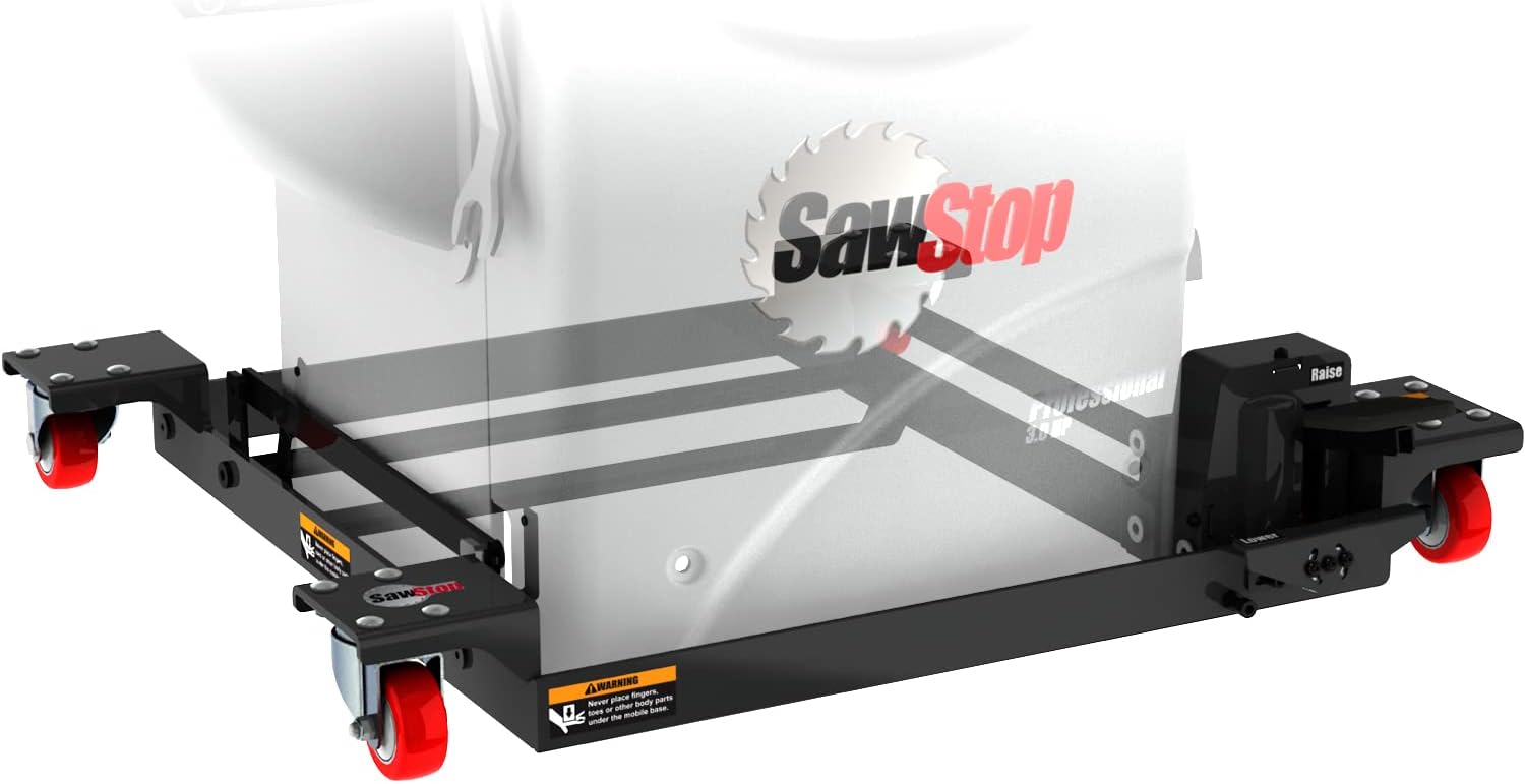 SawStop MB-PCS-IND Industrial Saw Mobile Base Assembly with PCS Mobile Base Conversion Kit