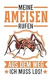  Ameisen Tagesplaner: Meine Ameisen rufen Ameisenfarm Geschenk / Kalender 2022 / Wochenplaner Tagesplaner Planer / Planungsbuch To-Do-Liste / 6x9 Zoll / 100 ausfüllbare Seiten
