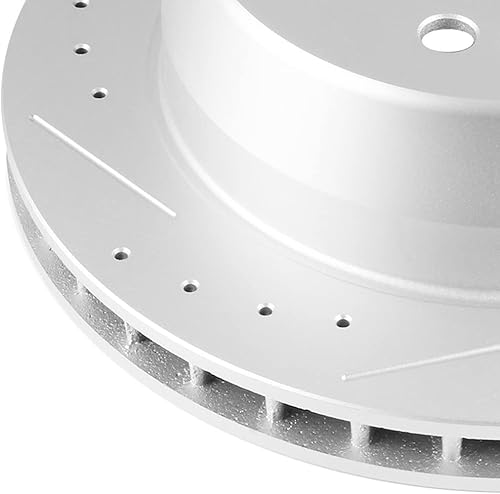 Miniatura 1063 de Kits de frenos y rotores, rotores de freno SCITOO y 8 pastillas de cerámica para 08-12 para Chrysler Town & Country, 08-12 para Dodge Grand Caravan