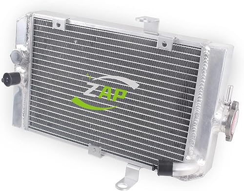 ZAP Performance Full Aluminum Radiator Compatible with 2001 03 04 2005 Yamaha Raptor YFM660 660R...