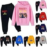 Durable & Easy Care: The entire tracksuit is machine washable and maintains its shape, color, and print vibrancy after repeated washing, ensuring long-lasting quality for an active child’s wardrobe.