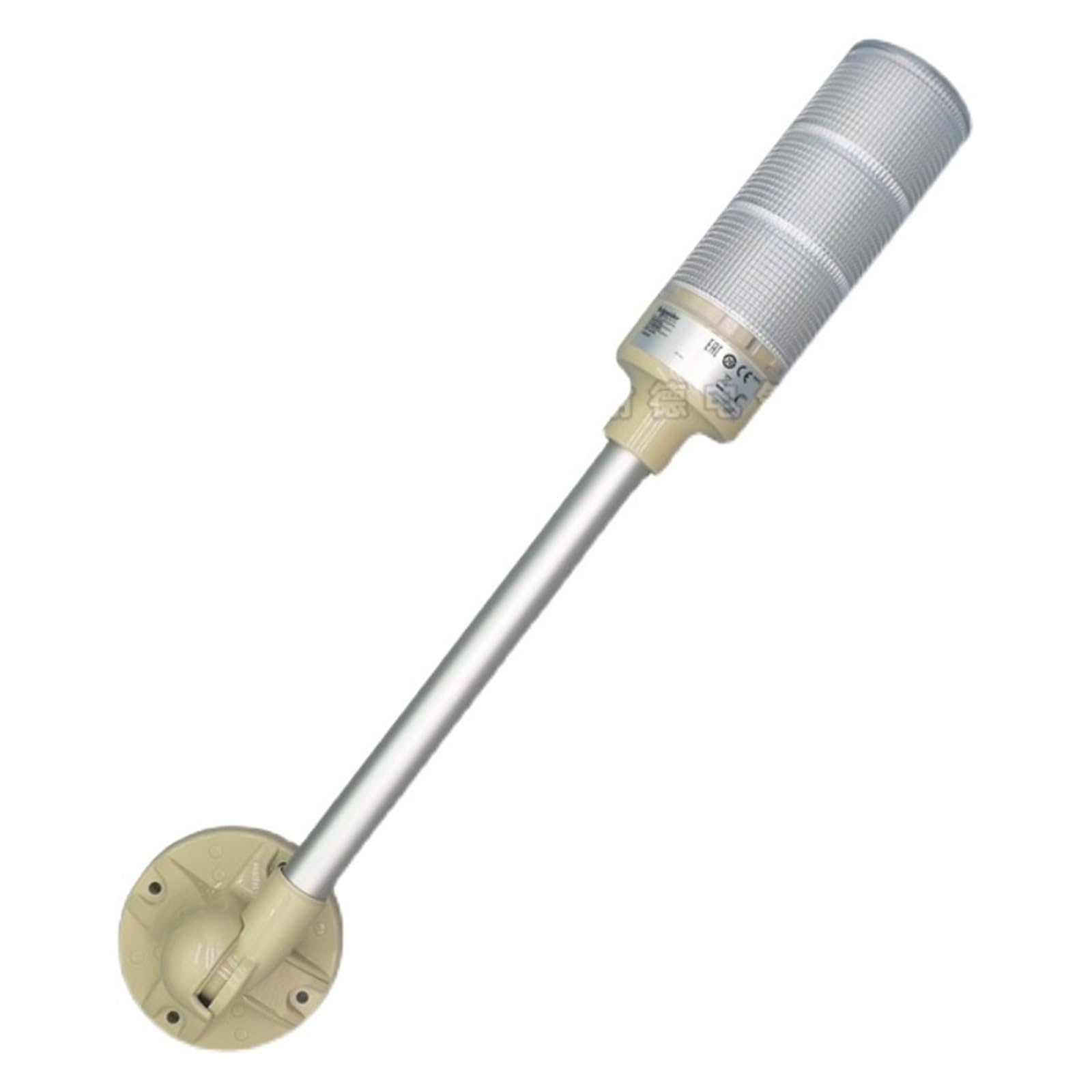 Lampadaire de signalisation XVGB3SM à 3 couches avec avertisseur sonore et mât inclinable 24V