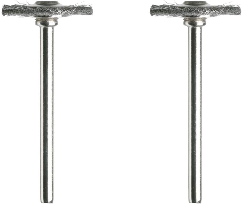 Lot De 3 Mini Brosses Circulaires Nylon Pour Perceuse (type Dremel) - Diamètre 3 Mm