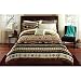 Southwest Turquoise Tan Red Native American Queen Comforter Set (8 Piece Bed In A Bag)