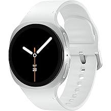 Samsung Galaxy Watch 8 (2025) 40mm Bluetooth Smartwatch, Cushion Design, Fitness Tracker, Sleep Coaching, Running Coach, Energy Score, Heart Rate Tracking, Silver [US Version, 2 Yr Warranty]