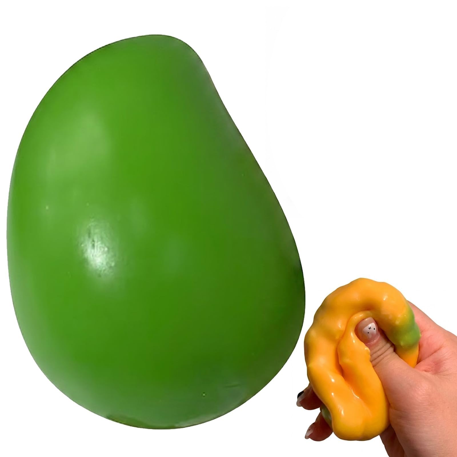 Green Color Changing Mango Crunch Squishy