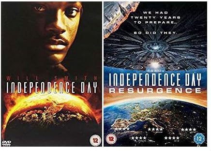 Independence Day 1-2 Complete DVD Collection: Independence Day / Independence Day: Resurgence