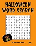 HALLOWEEN WORD SEARCH - 120 puzzles for adults