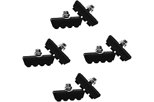 4 Pairs Mini Bike Brake Pads No-Noise No-Skid Cycling Replacement Pads