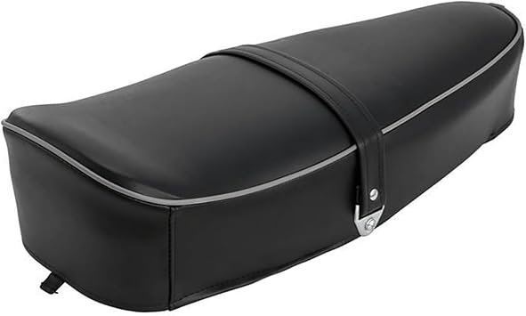 Black long saddle for Piaggio Vespa 125 Primavera, 90, 50S, 50 Special, ET3, 50 E