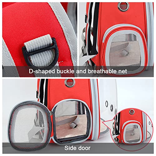 Mochila espacial para mascotas transpirable ideal para llevar cómodamente a tu cachorro 5