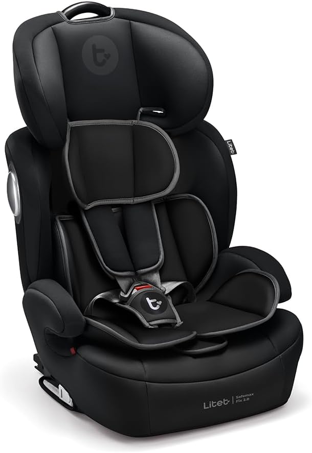 Cadeira Para Auto 9-36 Kg Isofix Litet Safemax Fix 2.0 Preta – BB459