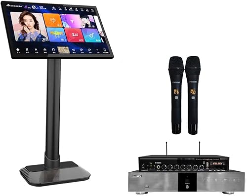 2023 Nuevo tipo V5 MAX 8T 148K MIC 19 "Reproductor de karaoke Máquina inteligente de tecleado de voz en línea Película en línea Sistema dual