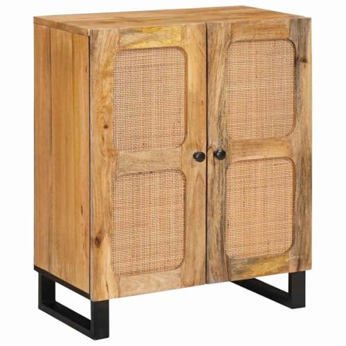 Commode en bois de manguier compacte pour couloir encombré - 2