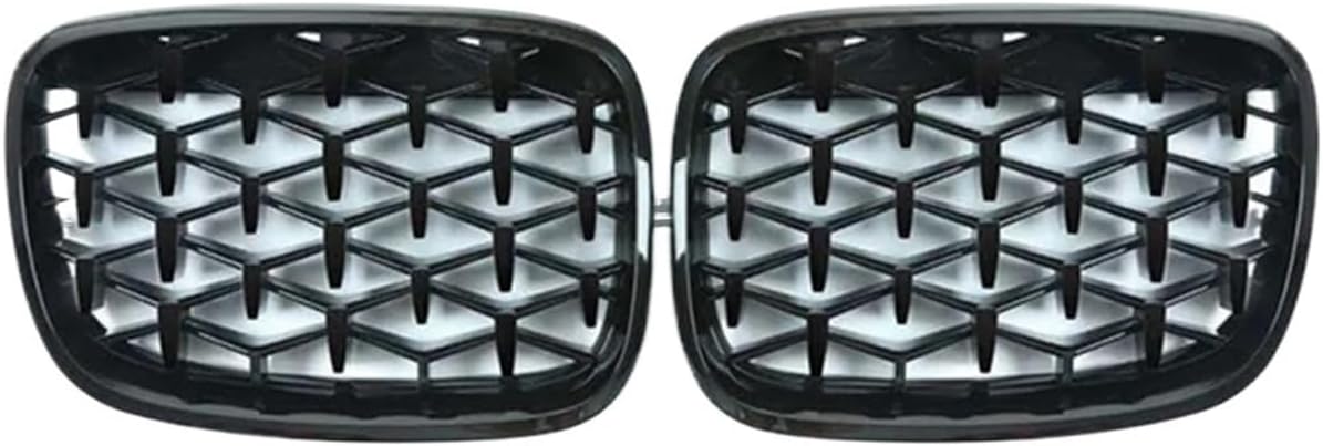 ペアクローム ダイヤモンド グリル フロントバンパー カスタム BMW 3シリーズF30 F35 F31 2012-2018 ペアクローム ダイヤモンド グリル フロントバンパー カスタム BMW 3シリーズF30 F35 F31 2012-2018