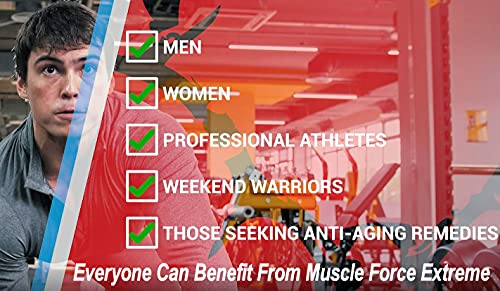 Muscle Force Strength And Endurance Spray Formula, 2 Bottle Pack, 200Mg Proprietary Growth Formula, 2Oz Per Bottle #TOP4
