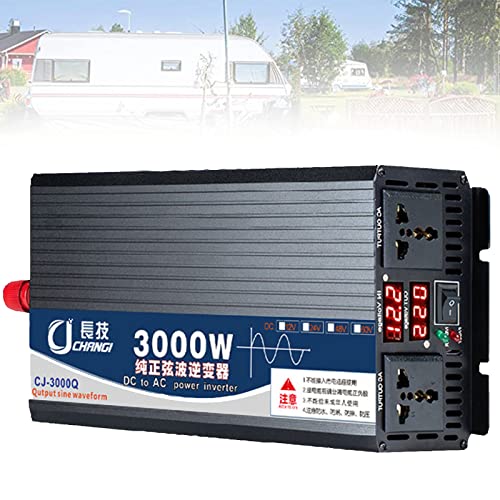 Onduleur de voiture onde sinusoïdale pure pour alimenter vos appareils sensibles sans coupure 3000W