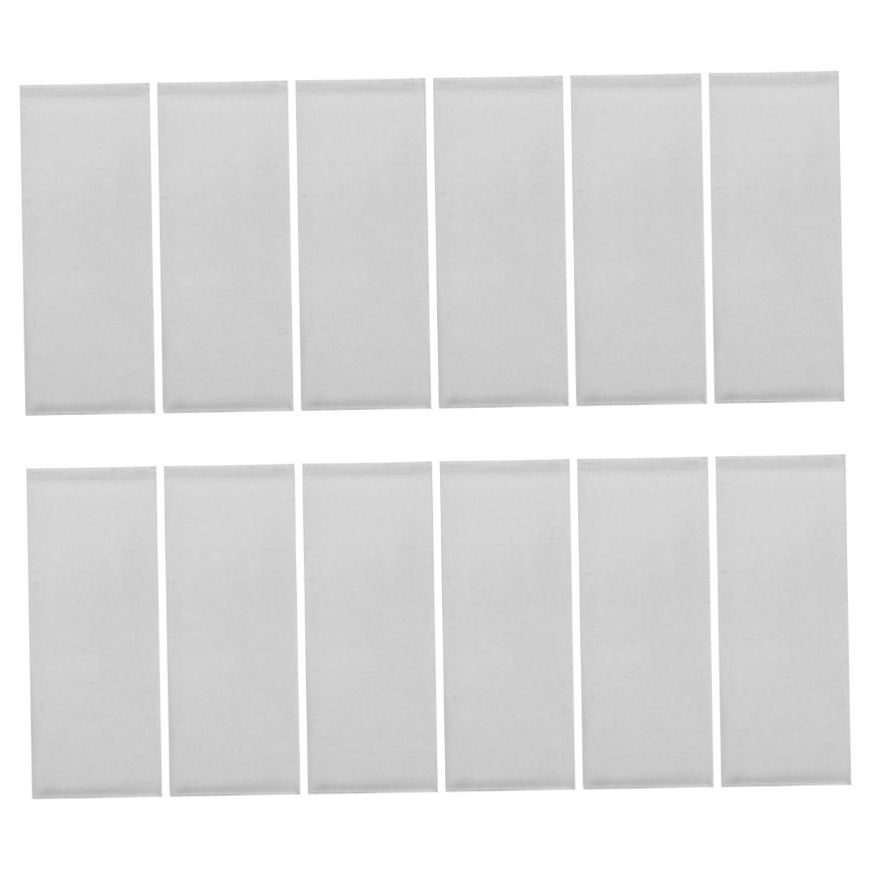 12pcs Pure Zinc Anode Plates for Electroplating Galvanizing Experiments for Fruit Battery Making Conductive Sheets for Science Projects Zinc Strips