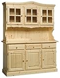 alacenas de pino en rosario Medidas: 152x46 H199cm Arredamenti Rustici Alacena Rustica 3 Puertas en Pino Macizo - Color Miel
