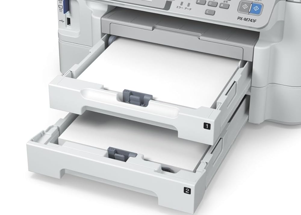 EPSON PX-M741F プリンター☆中古 EPSON PX-M741F A3カラー インクジェット複合機 ジャンク品