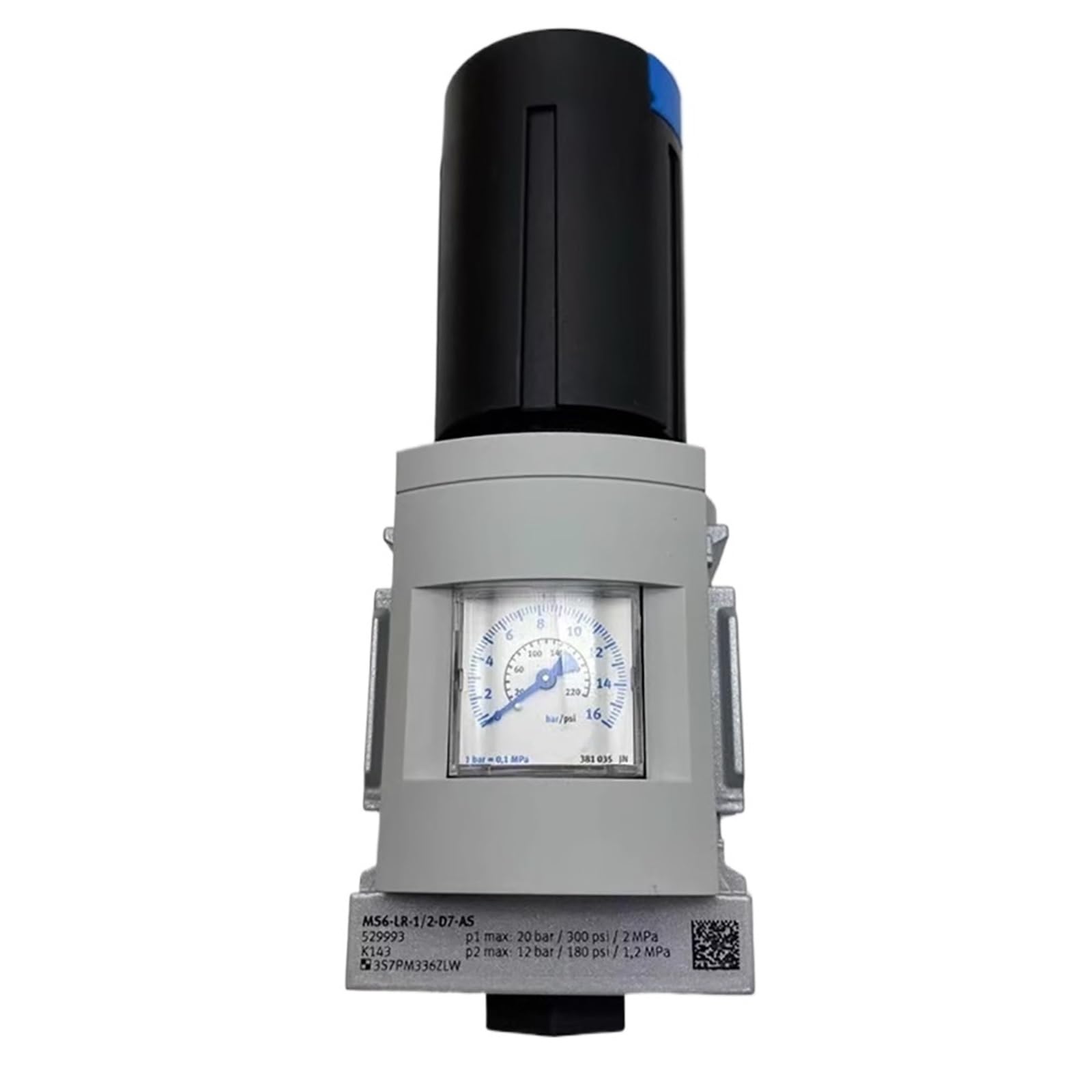 Réducteur de pression MS6-LR-1/2-D7-AS stabilisateur à manomètre