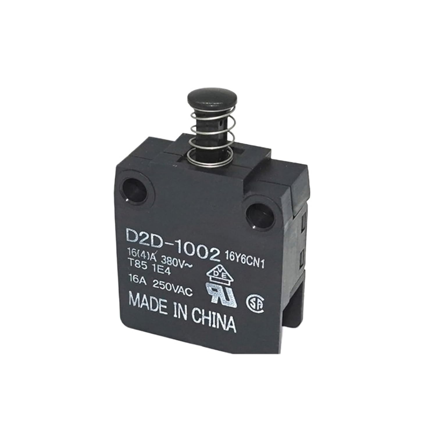D2D-1002 Micro Switch 2.94N Action Force Screw Installation