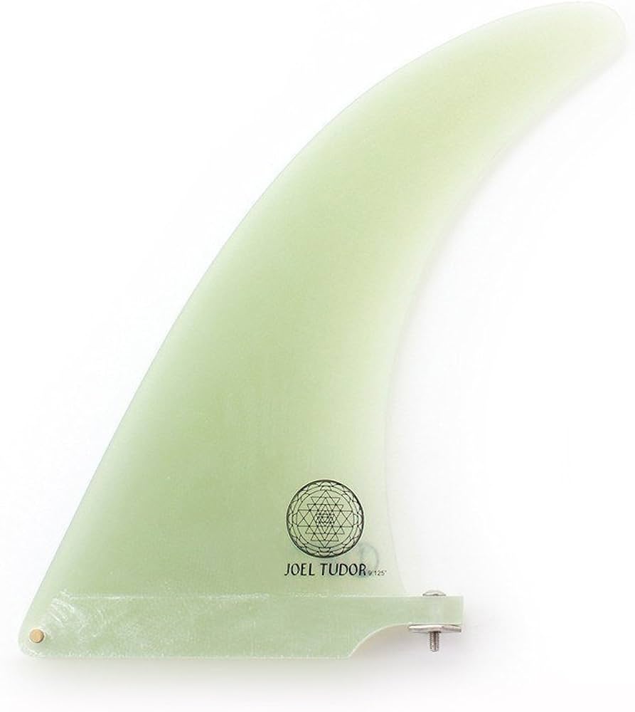 CAPTAIN FIN / JOEL TUDOR ジョエルチューダー 9.5 Captain Fin Co. Joel Tudor Flex 9.125 Surfboard Fin, Clear
