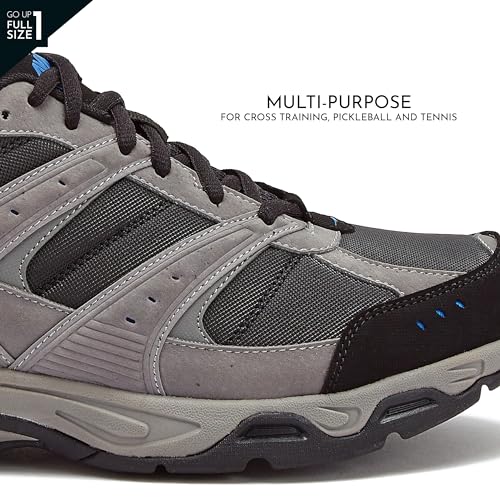 Image of Avia Avi-Verge Mens Sneakers - Cross Trainer Mens Tennis Shoes, Pickleball or Walking Shoes for Men, Medium or Extra Wide Width Court Shoes