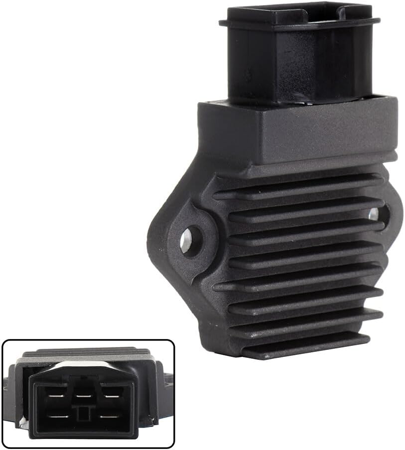 SCITOO Front,Left rectifier regulator 1992-2007 for Honda CB250 Nighthawk 2004 2006-2007 for Honda CB600F 599 1997-1999 for Honda CBR1100XX Super Blackbird 1991-1994 for Honda CBR600F F2