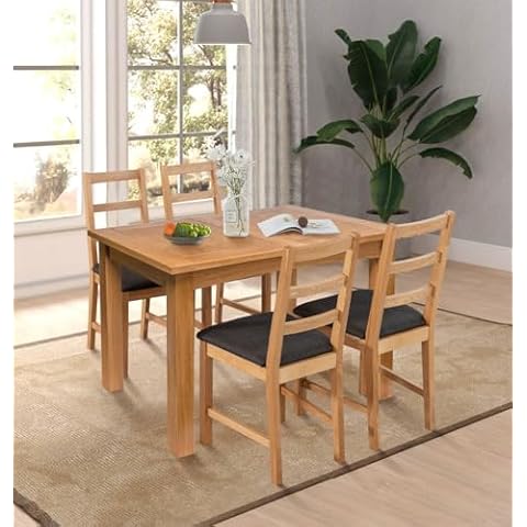 Hallowood Furniture Camberley Oak Dining Set Cover