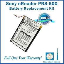 NewPower99 Battery Replacement Kit with Battery, Video Instructions and Tools for Sony PRS-500