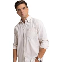 Cotton Bedford Cord Long Sleeve Sport Shirt by Southern Tide