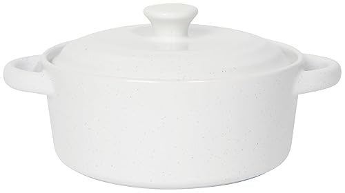 Now Designs White Brie Baker - Elegant Ceramic Cheese Baking