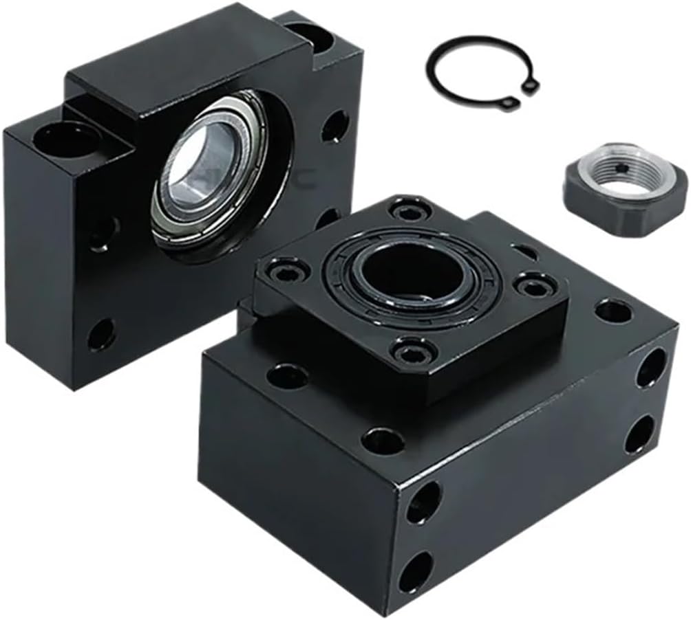 Ballscrew End Support BK15 BF15 for 20mm Ballscrew SFU2004 SFU2005 SFU2010 CNC Parts End Support Bearing 1Pcs(BF15 BK15-C7)