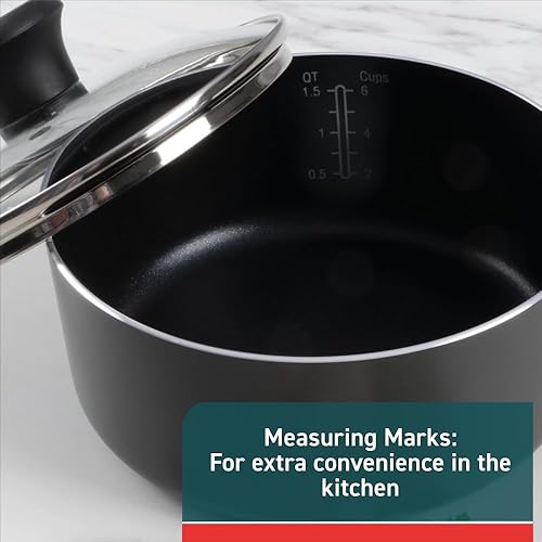 Miniatura 17 de T-Fal Initiatives - Juego de 2 sartenes antiadherentes, 8.5, 10 pulgadas, apto para horno 350F, utensilios de cocina, juego de cocina de cocina