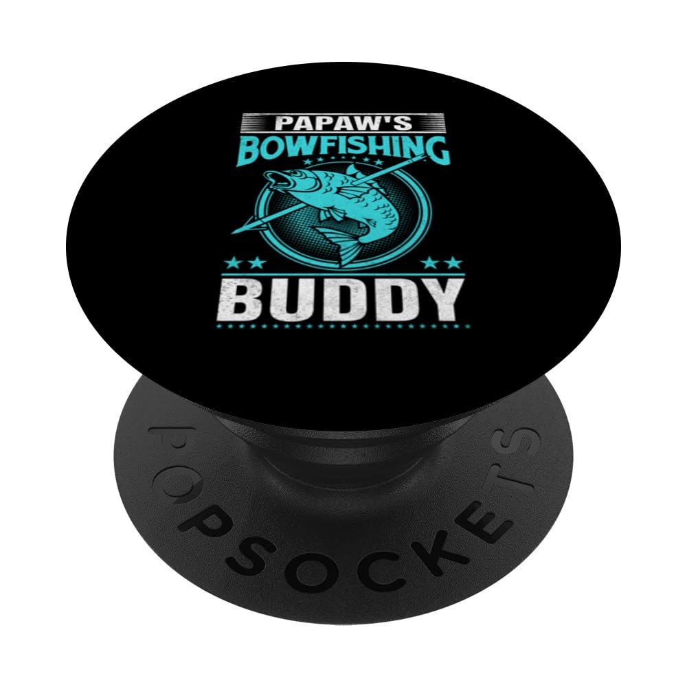 Papaw's Bowfishing Buddy PopSockets Swappable PopGrip
