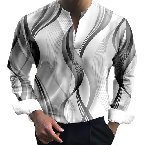 Chemise homme lin manches longues en maille respirante coupe classique noire