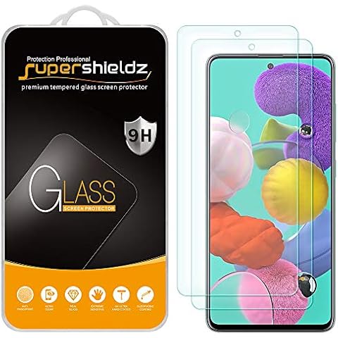 Supershieldz Tempered Glass Screen Protector for Samsung Galaxy A Series Cover