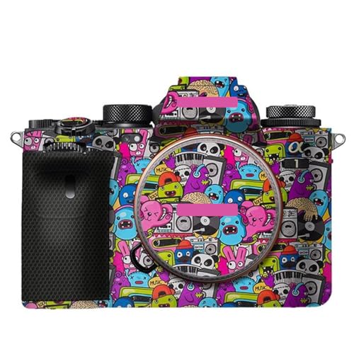 Autocollant photo Sony A1 rouge graffiti pour session street photography